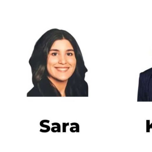 Five women with unique hairstyles and outfits stand side by side, each identified by labels: Iona, Mede, Sara, Krista, and Lleona.